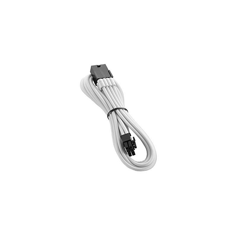 CableMod PRO Series ModMesh Forlængerkabel til strøm 45cm Hvid CableMod PRO Series ModMesh Forlængerkabel til strøm 45cm Hvid